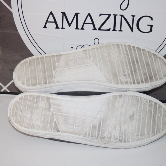 4b EC MENS BEN SHERMAN SNEAKERS - 13 - GREY - Picture 7 of 7